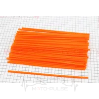 Накладки на спицы 5*235мм, к-кт 72шт, ОРАНЖЕВЫЙ